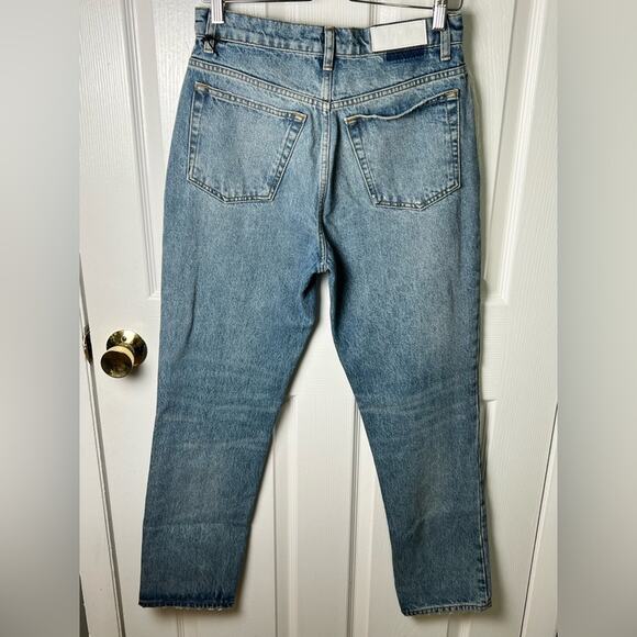 Re/done Revolve Womens Distressed Knee High Wst Originals 70s Straight Leg Sz 28 - Picture 9 of 13